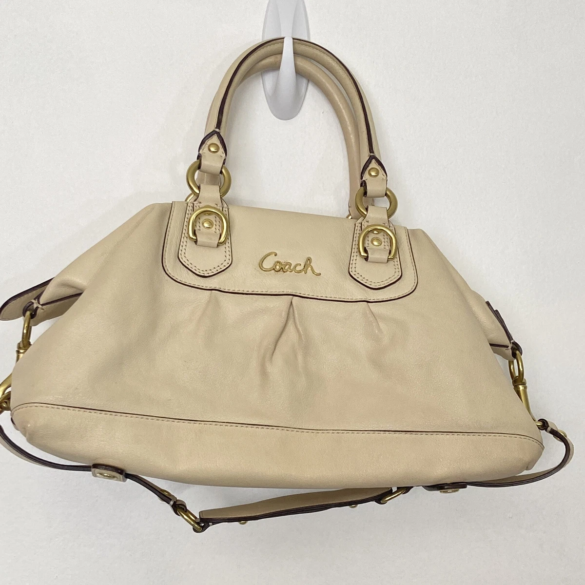 Coach ashley leather satchel sale