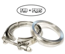 4" Marmon Downpipe Flange & Clamp 4.21" Borg Warner Turbo S369 SX SX-E S200 S300