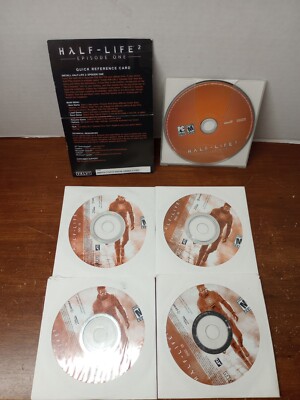  Half Life 2  episode 1 disc 1-5.   Tested & Working