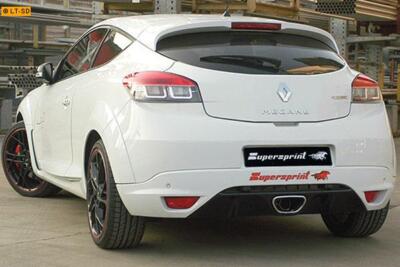 Spupersprint Racinganlage ab Tubro RENAULT Megane III Coupe 2.0 TCe RS/Trophy