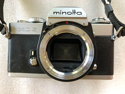 Minolta XD5 35mm SLR Film Camera Body Only-Tested, working | eBay