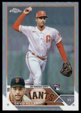 2023 Topps Chrome #117 David Villar Refractor
