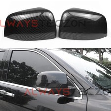 Carbon Rearview Side Wing Mirror Cap Cover for Jeep Grand Cherokee 2011-2019