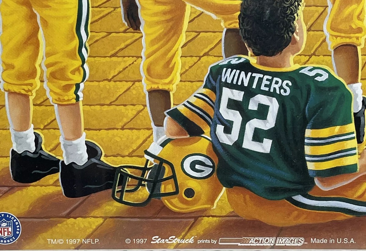 1997 Starstruck GREEN BAY Packer Poster Wizard Of Oz NFL USA SAN