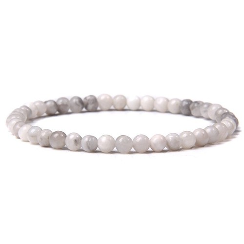4Mm Stone Beads Energy Bracelet Natural Round Agates Onyx for Women Bracelets - Picture 12 of 168