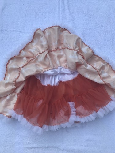 Tutu Couture University Of Tennessee Volunteers Orange & White Girls L Skirt - Picture 3 of 6