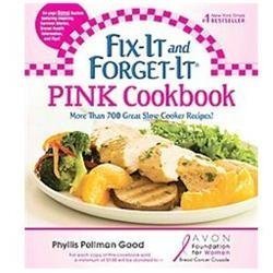 Fix-It and Forget-It Pink Cookbook - Avon E- 1561487732, Phyllis Good, paperback