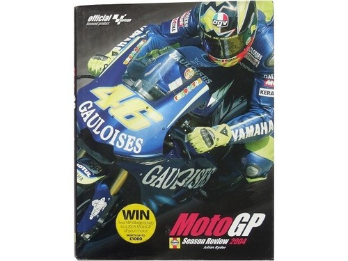 MotoGP MotoGP 2004 Photo Book Book Rossi Honda Yamaha Motorcycle Race