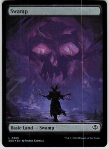 Swamp (0269) - Secrets of Strixhaven Foil Basic Land