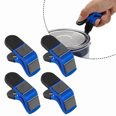 Magnethalter Clips 4er Set für Pinsel und für Hausprojekte