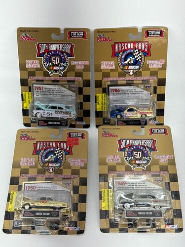 NASCAR Diecast Car Lot Racing Champions 50th Anniversary Gold Series Unbranded