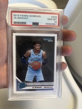 2019-20 Panini Donruss Ja Morant Rated Rookie #202 PSA 10 Memphis Grizzlies