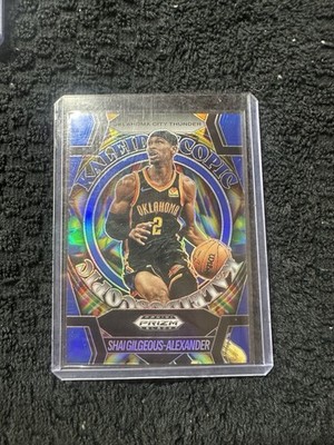 Panini Prizm Black 2024-25 Kaleidoscopic Shai Gilgeous-Alexander #5 Thunder /199