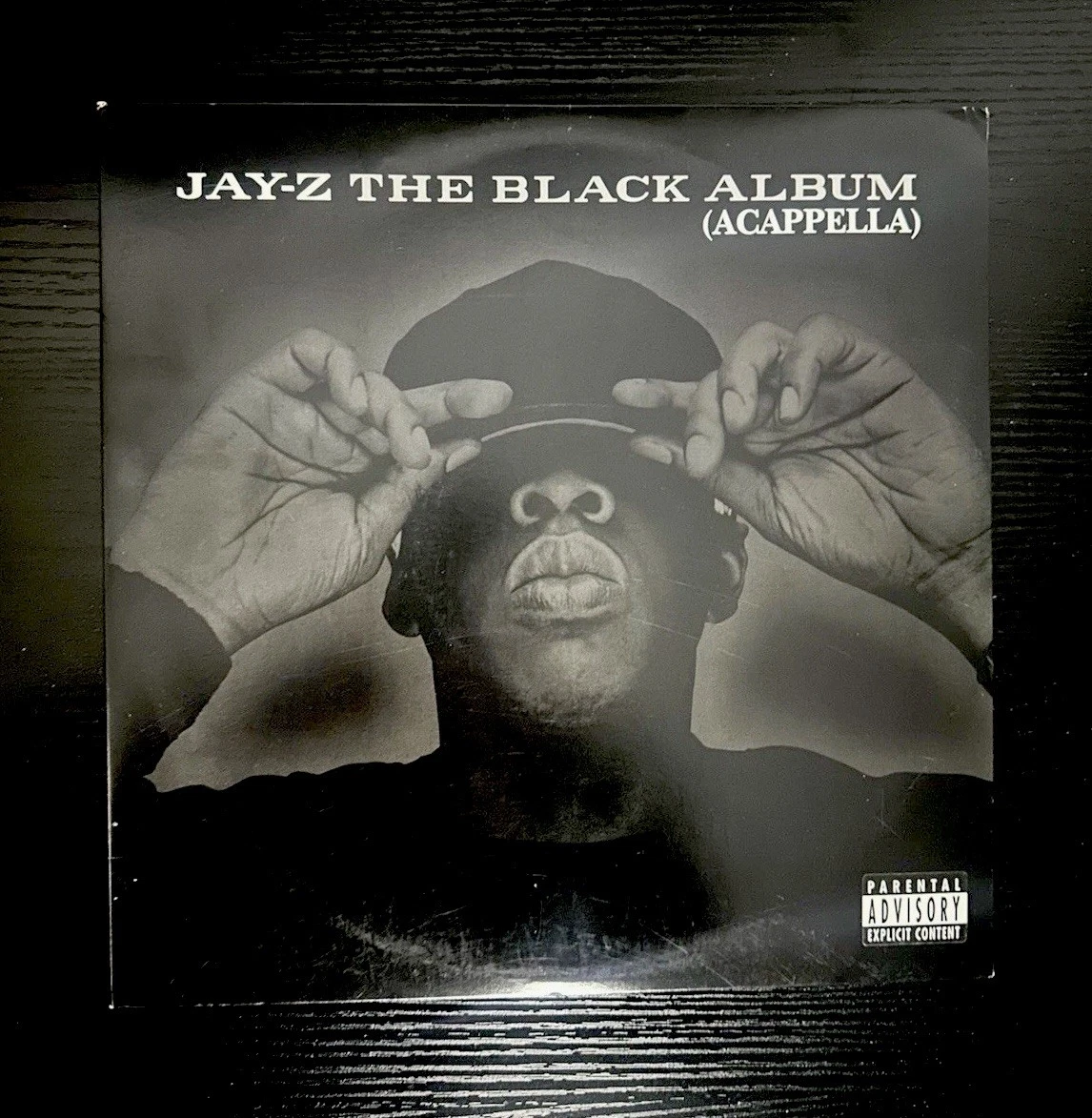 Jay-Z – The Black Album (Acapella) 2xLP 2003 PROMO NM Vinyl DJ