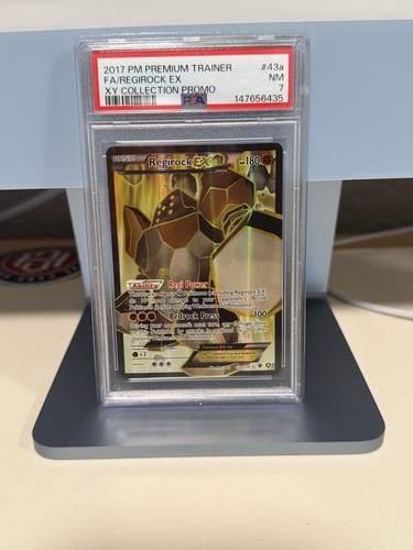 Regirock-EX graded PSA 7 for sale on eBay
