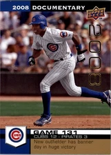 2008 Upper Deck Documentary Gold #3916 Alfonso Soriano - BB