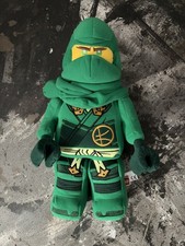 RARE Manhattan Toy LEGO NINJAGO  Lloyd Green  Ninjago Plush Minifigure