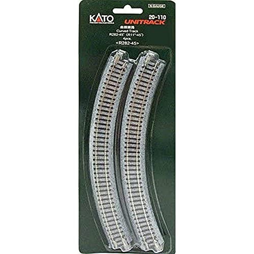 Kato USA Model Train Products Unitrack, 282 mm (11") Radius 45 Grad Kurve JPN - Bild 1 von 1