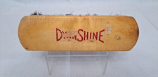 Vintage DYANSHINE Shoeshine Brush Real Horsehair 49 Made in USA