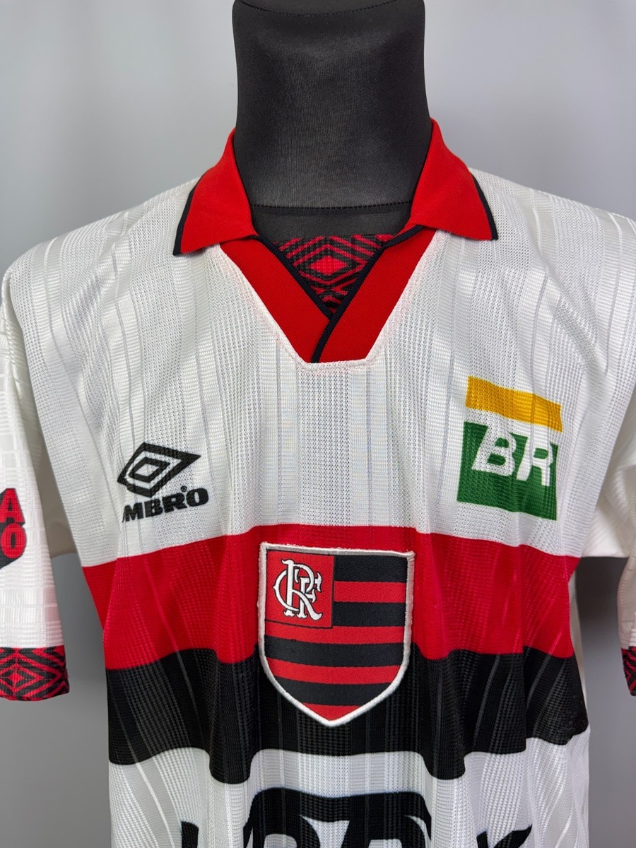 FLAMENGO 1995 1996 AWAY SHIRT BRAZIL FOOTBALL SOCCER JERSEY UMBRO