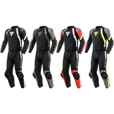 Dainese Lederkombi Avro 4 - Herren Motorrad Leder Kombi 2 Teiler zweiteilig
