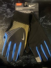Nike Men's Elite Storm Fit Tech Run Gloves Large NWT NRG31048LG