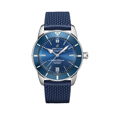 BREITLING SUPEROCEAN HERITAGE B20 AUTOMATIC 42 BLUE DIAL WATCH AB2010161C1S1