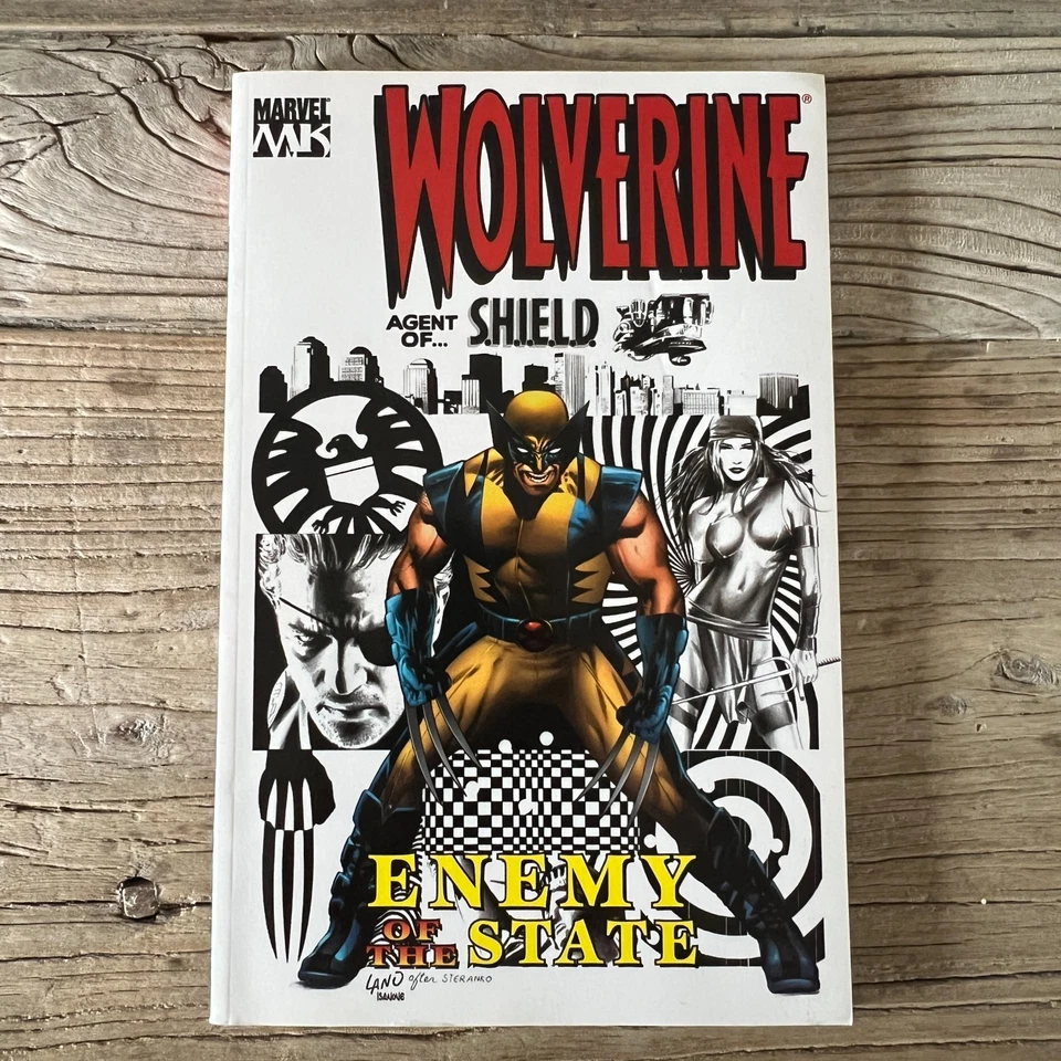 Wolverine Enemy of the State + Agent of S.H.I.E.L.D. TPB Set (Marvel Knights) - Image 4 of 4
