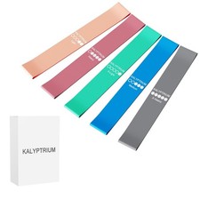 Resistance Bands Set   5-Level Exercise Bands for Physical Therapy/Yoga/Pilat...