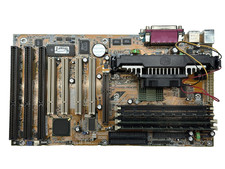 Tekram P6B40-A4X V1.31 Intel Pentium II MMX 350MHZ PC Motherboard Retro Gaming