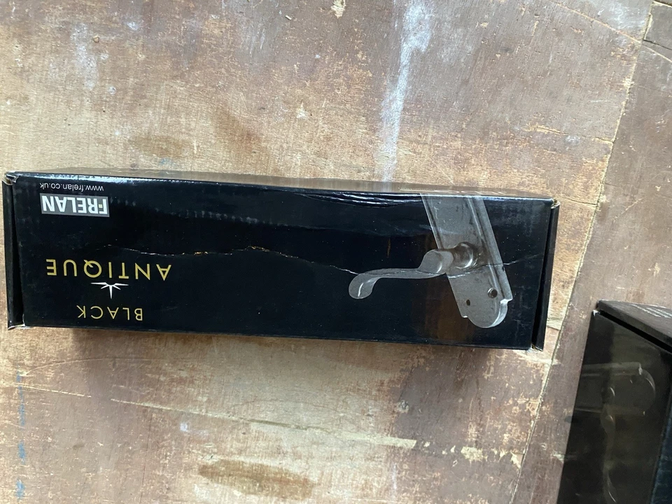 Frelan Jedo Multipoint Door Handle - Pair Black Antique Brand New In Box - Image 4 of 4