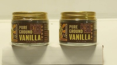 Beyond Good Madagascar Pure Ground Vanilla 1 Oz Lot Of 2
