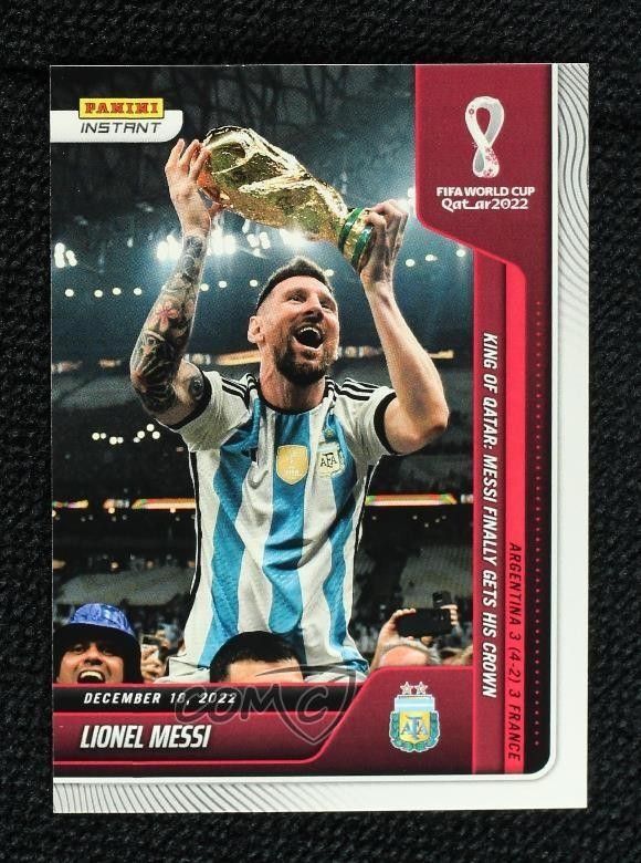 2022 Panini Instant FIFA World Cup Qatar /22081 Lionel Messi #118