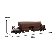 Compatible Brown Carriage / Freight Train 613 for 10277 Building Kit