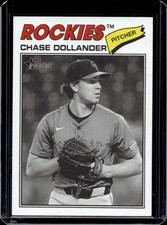 2026 Topps Heritage Chase Dollander #91 Rockies