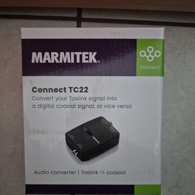 Marmitek Connect TC22 Optical SPDif zu Coax & umgekehrt / Neu & OVP