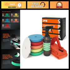 10 Pcs Detailing Set - Buffing Polishing Pads, Microfiber Towels  Cleaner for P