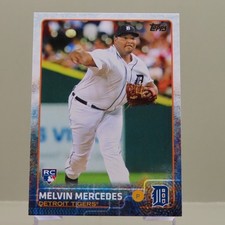 Melvin Mercedes RC 2015 Topps Series 2 #484 Tigers