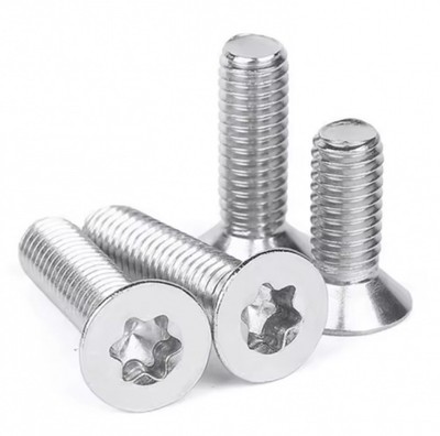 M2 Senkschrauben ISO 14581 TORX (~DIN 965) Edelstahl V2A A2 SS304