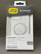 OtterBox Symmetry Ultra Slim MagSafe Case for iPhone 16 Pro Max/Clear
