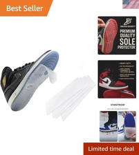 Clear Sole Protectors Pack - Self-Adhesive, Slip-Resistant  Durable Design