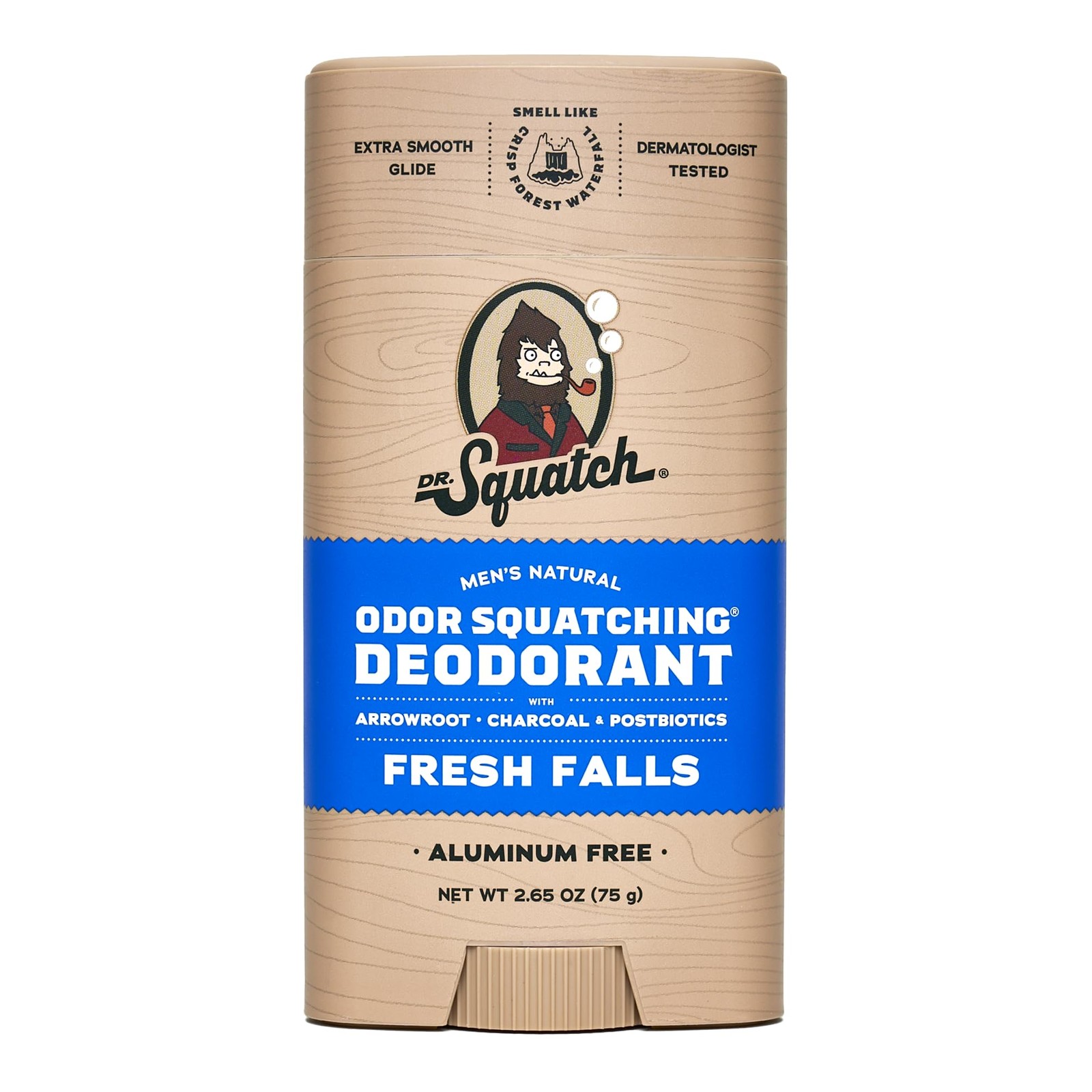 Dr Squatch Natural Deodorant for Men Fresh Falls Odor Squatching Men s Deodorant