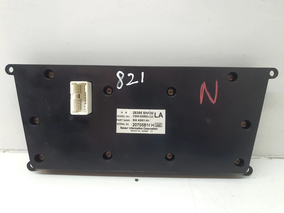 28395BN800 SISTEMA AUDIO / RADIO CD / 134269 PARA NISSAN ALMERA N16/E 2.2 16V - Imagen 2 de 4