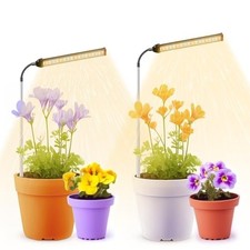 LED Grow Light, 6000K Full Spectrum 2 Pack 4000K White/6000K White/Red Blue