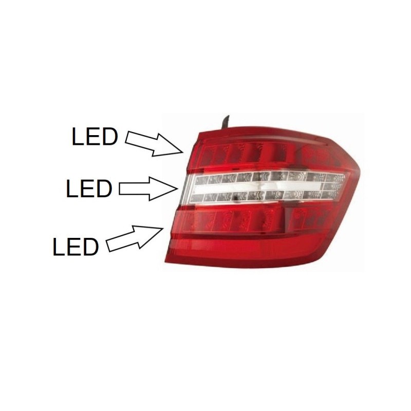 DEPO 440-1979R-AE Rear Light Right for Merc E S212 Estate (2009-2012)
