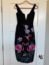 House of CB Black Dress XS New