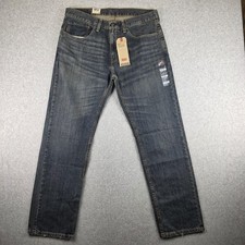 Levi's 559 Jeans Mens 34x32 Blue Relaxed Straight Leg Denim NWT