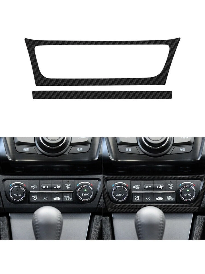 36pcs Interior Carbon Fiber Dash Trim Kit for ACURA ILX 2016-2022 w/Navigation Foto 4 de 4