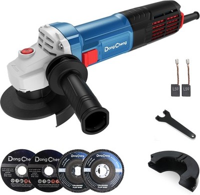 Dong Cheng 115 mm Winkelschleifer 1100 W Elektrowerkzeug Cutter & Schleifscheibe Kit