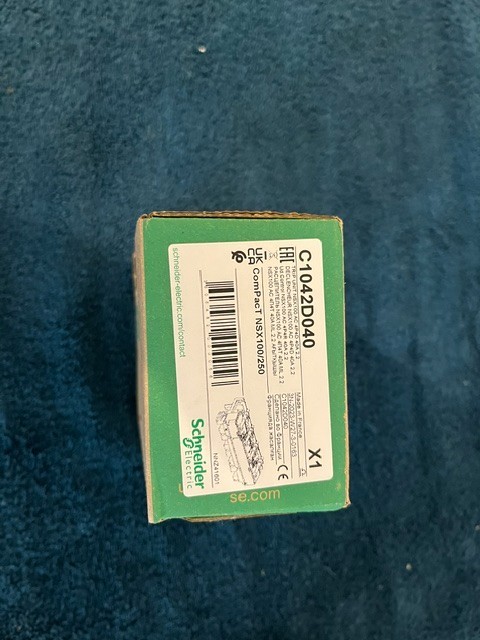MicroLogic 2.2 40A déclencheur 4P4D à protection long retard ajustable pour ComPacT NSX